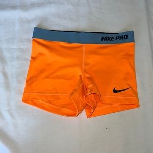 nike pros, size XS.